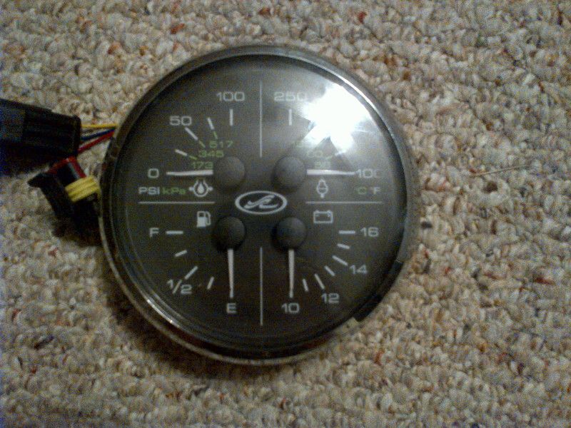 2 Sea Ray Smartcraft System Link 4in1 Gauges Club Sea Ray